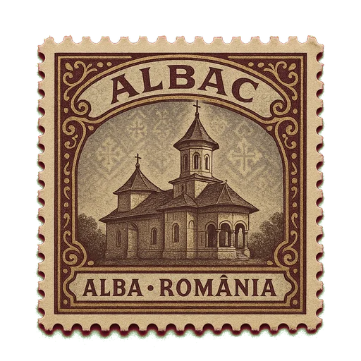 Ilustrație: Mănăstirea Albac