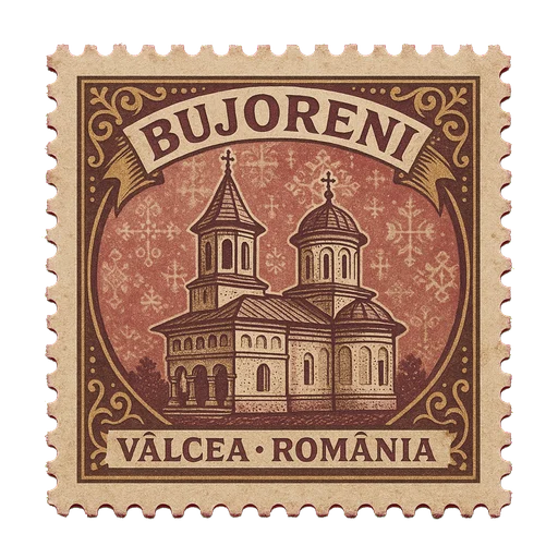 Ilustrație: Mănăstirea Bujoreni
