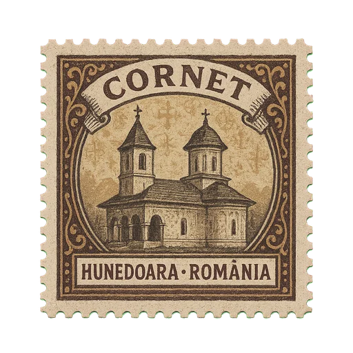 Ilustrație: Mănăstirea Cornet