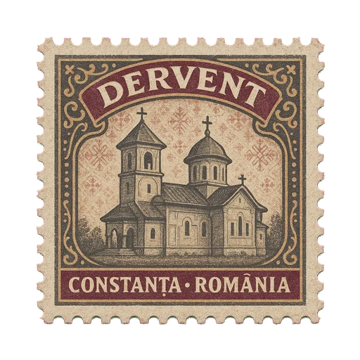 Ilustrație: Mănăstirea Dervent