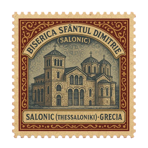 Ilustrație: Biserica Sfântul Dimitrie (Salonic)