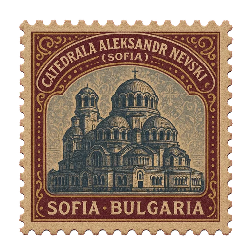 Ilustrație: Catedrala Aleksandr Nevski (Sofia)
