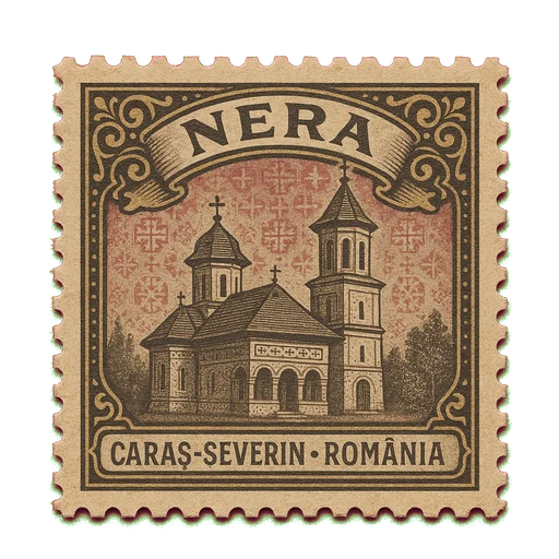 Ilustrație: Mănăstirea Nera