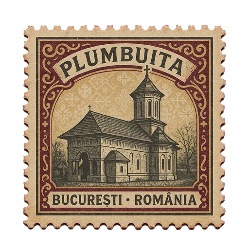 Ilustrație: Mănăstirea Plumbuita