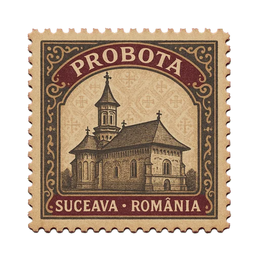 Ilustrație: Mănăstirea Probota