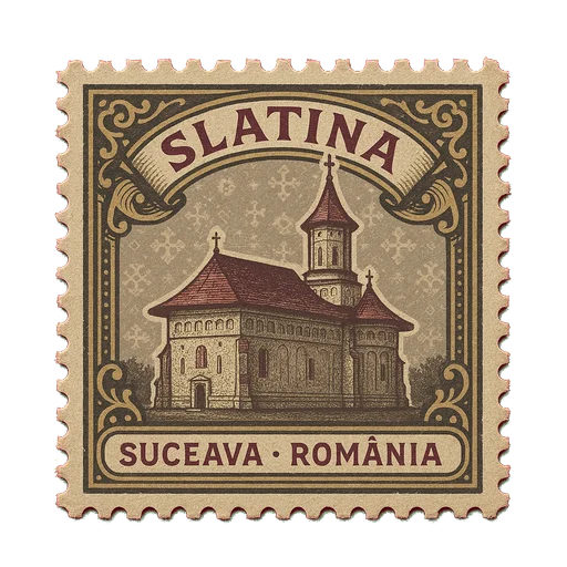 Ilustrație: Mănăstirea Slatina