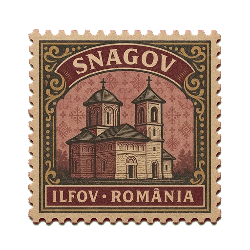 Ilustrație: Mănăstirea Snagov